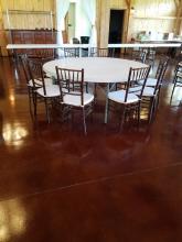 The Juniata Valley Winery Events Hall Highlighting Stained and Sealed Concrete Floor