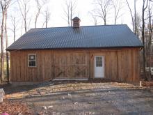 28x40 Bank Barn with 33x40 Upper Part with Upper Rear Entrance